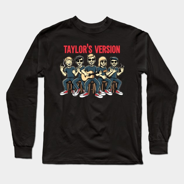 taylors version Long Sleeve T-Shirt by Rizstor